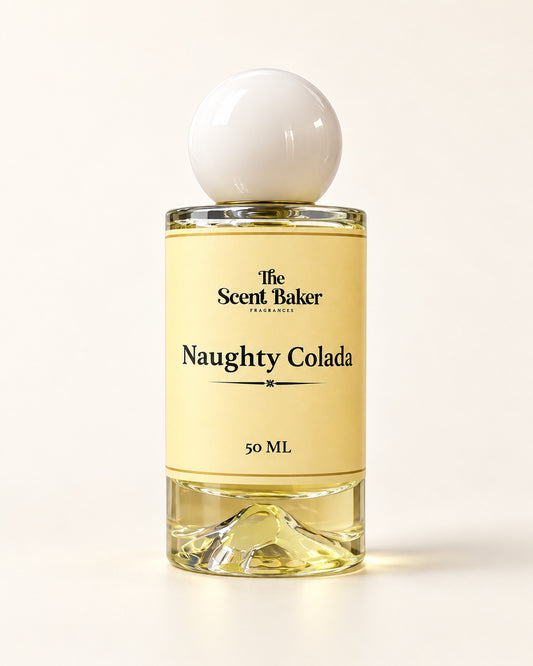 Naughty Colada 50 ML perfume bottle by The Scent Baker